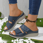 Belvenza | Sandali Comfort Beige Hannah
