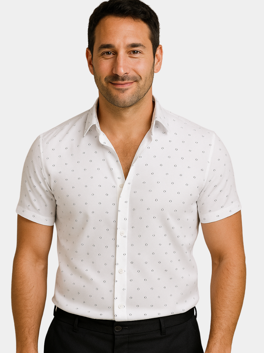 Belvenza | Camicia Estiva con Stampa Colorata