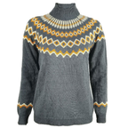 Belvenza | Maglione Elegante a Collo Alto in Cashmere