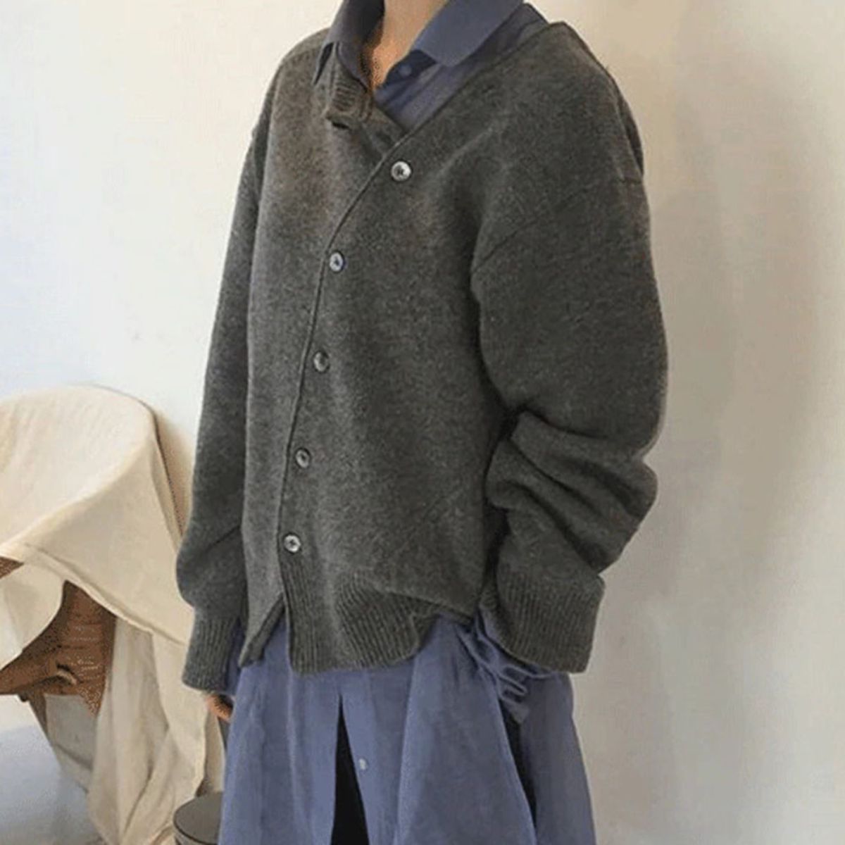 Belvenza | Maglione Elegante con Bottoni