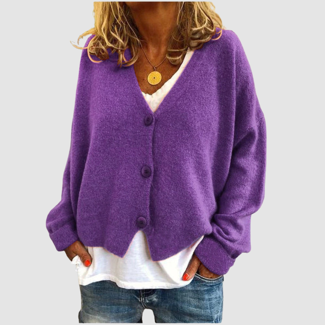 Belvenza | Cardigan Elegante in Maglia Morbida