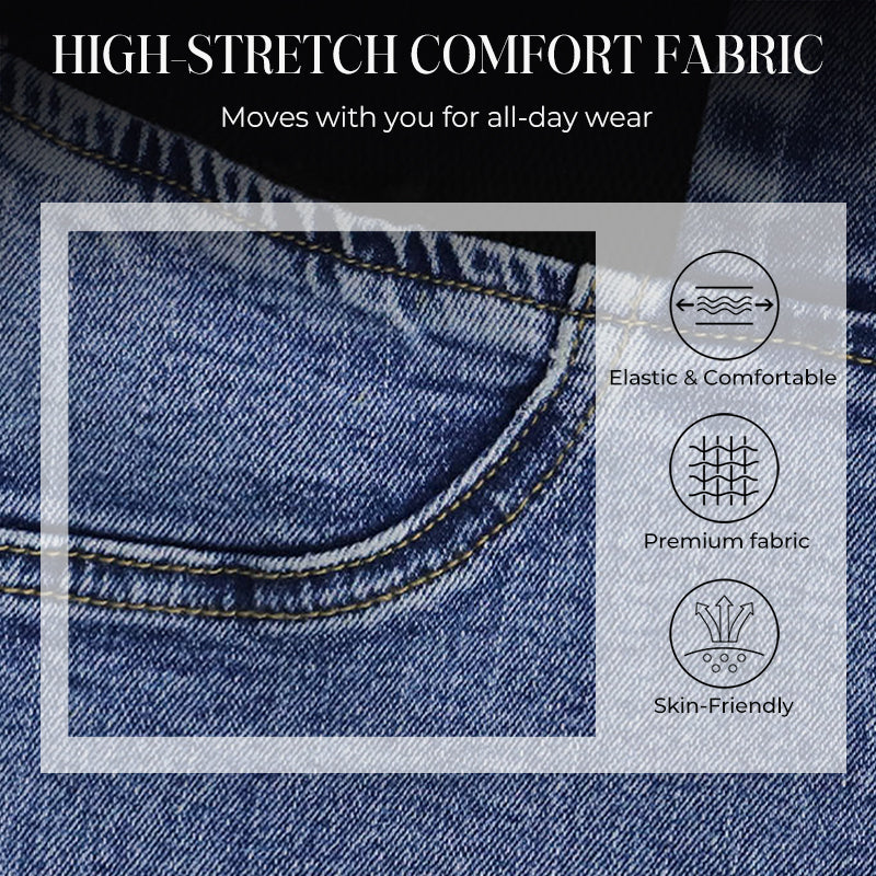 Belvenza | Jeans Stretch a Vita Alta per Donna