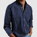 Belvenza | Camicia Casual Premium in Cotone Bianco