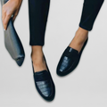 Belvenza | Pantofole in Tessuto Coccodrillo Eleganti