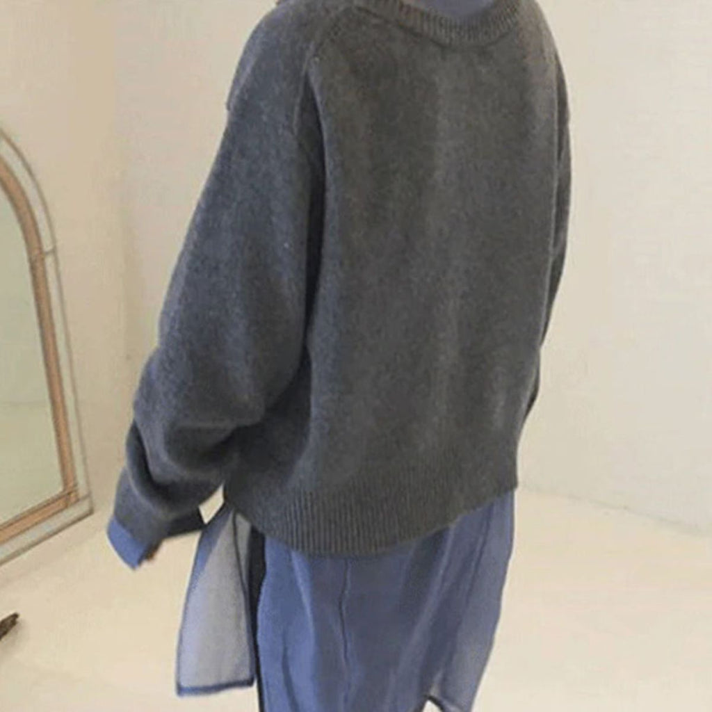 Belvenza | Maglione Elegante con Bottoni