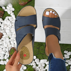 Belvenza | Sandali Comfort Beige Hannah