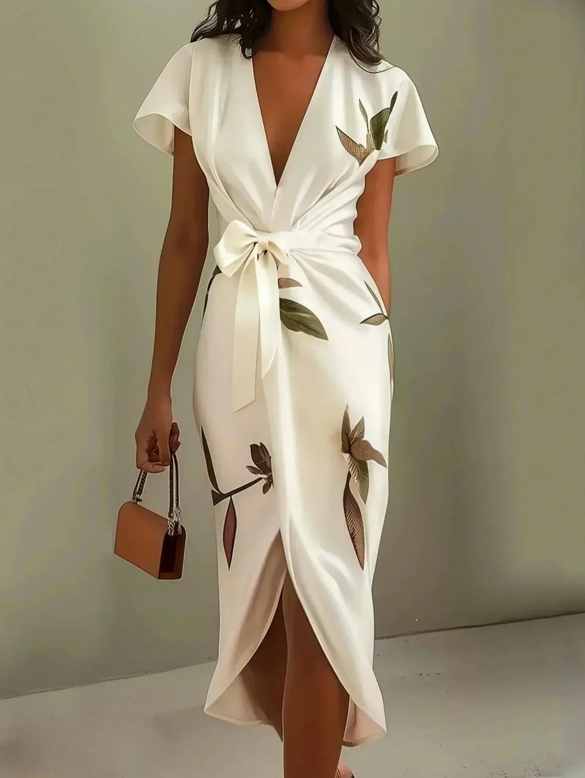 Belvenza | Vestito Leggero Elegante in Tessuto Fluido