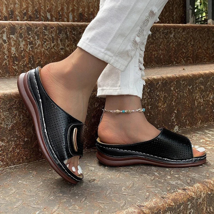 Belvenza | Sandali Urban Classici Neri