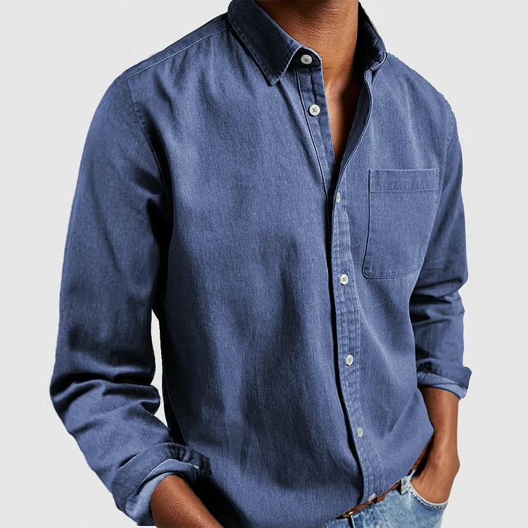 Belvenza | Camicia Casual Premium in Cotone Bianco