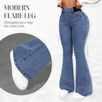 Belvenza | Jeans Stretch a Vita Alta per Donna
