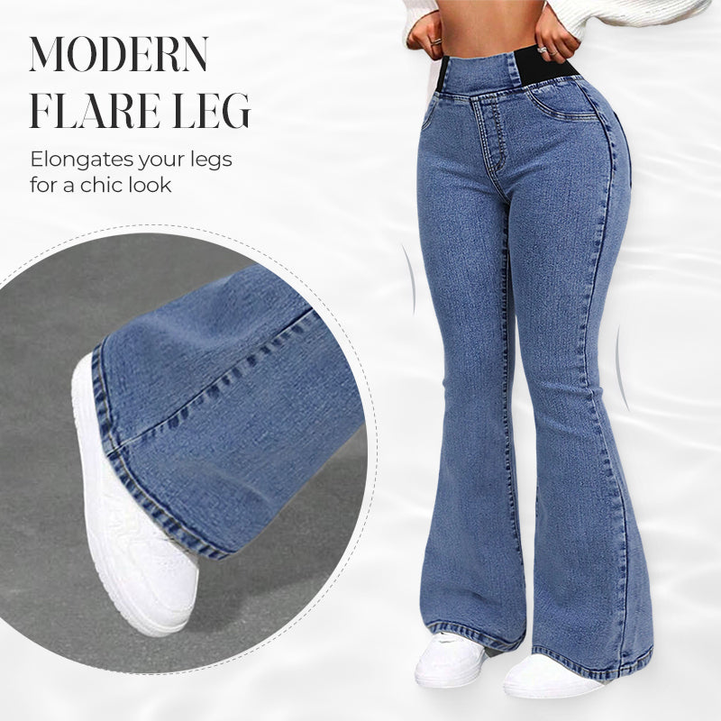Belvenza | Jeans Stretch a Vita Alta per Donna
