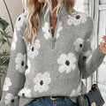 Belvenza | Pullover Elegante con Colletto a Zip