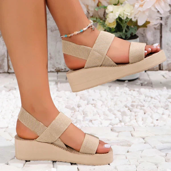 Belvenza | Sandali Eleganti Color Sabbia