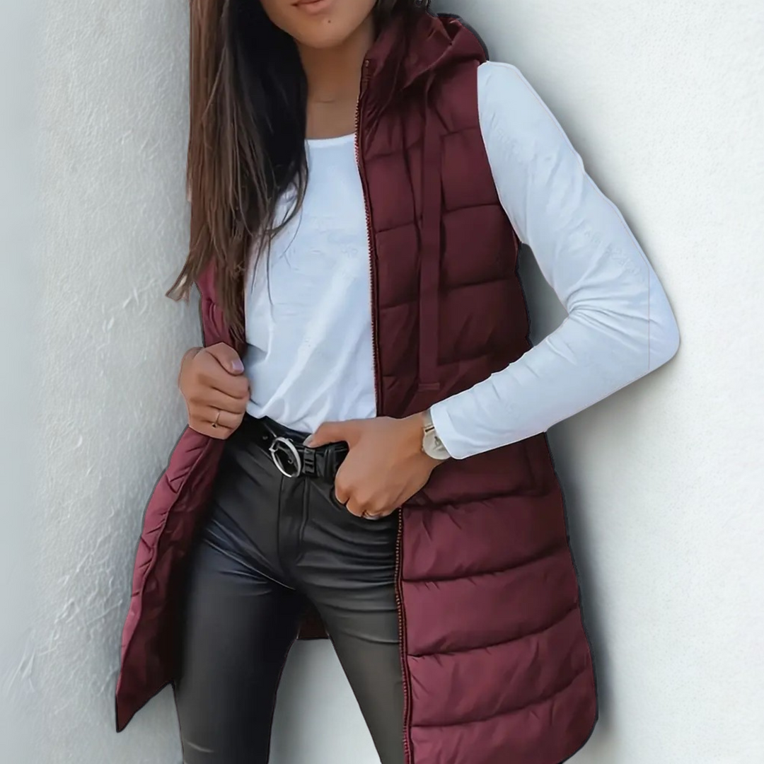 Belvenza | Gilet Lungo da Donna Elegante