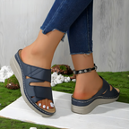 Belvenza | Sandali Comfort Beige Hannah