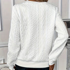 Belvenza | Pullover Elegante con Zip in Cotone
