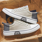 Belvenza | Sneakers Comode e Casual in Tessuto Grigio