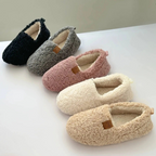 Belvenza | Pantofole Morbide in Tessuto Grigio