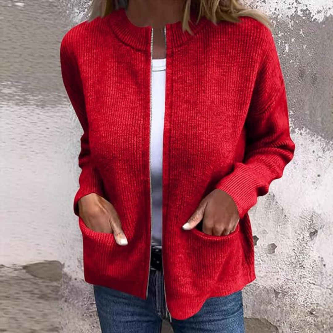 Belvenza | Cardigan Elegante in Maglia Confortevole