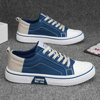 Belvenza | Sneakers Comode e Casual in Tessuto Grigio