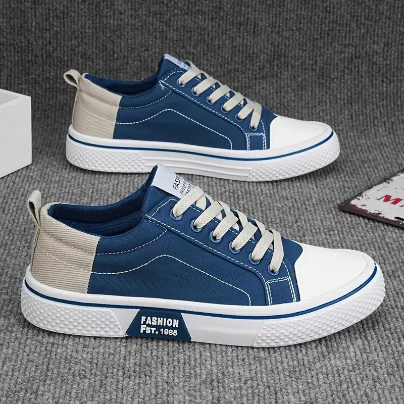 Belvenza | Sneakers Comode e Casual in Tessuto Grigio