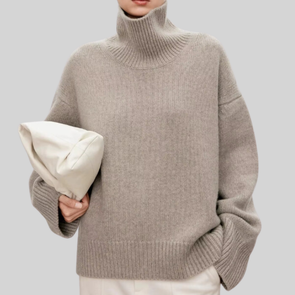 Belvenza | Pull Elegante con Collo Alto