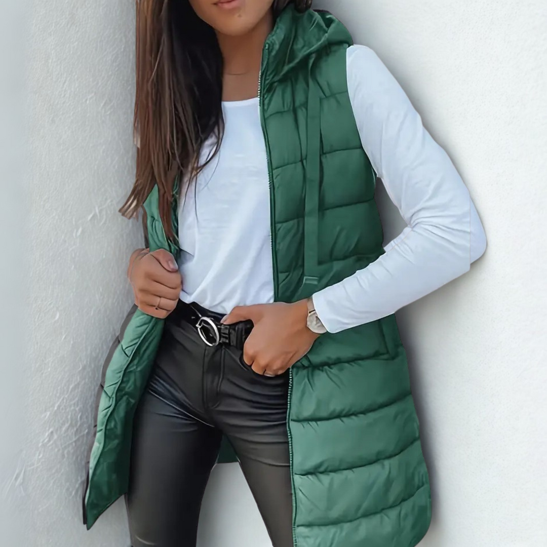 Belvenza | Gilet Lungo da Donna Elegante
