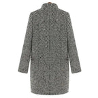 Belvenza | Cappotto Lungo in Tessuto Elegante