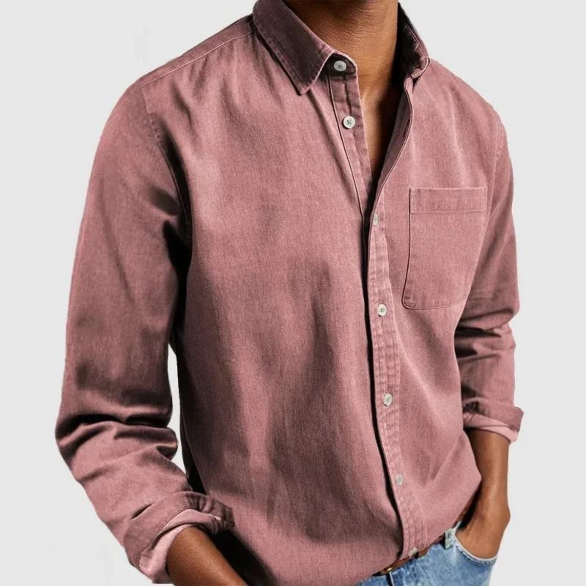 Belvenza | Camicia Casual Premium in Cotone Bianco