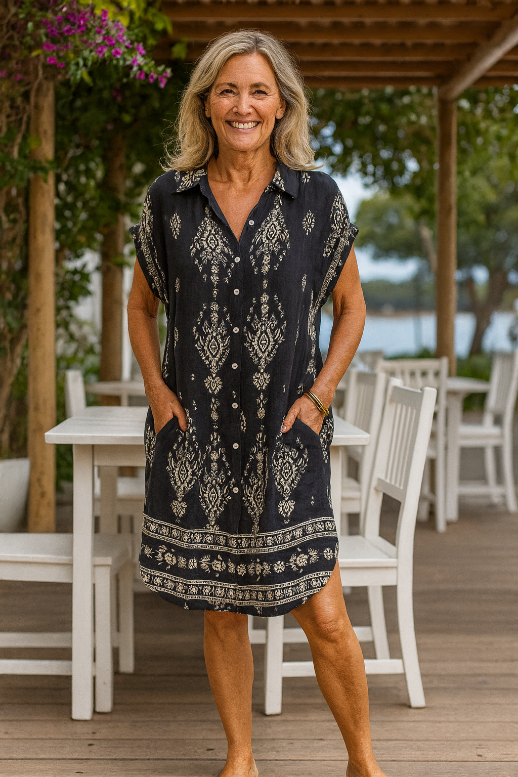Belvenza | Vestito Boho in Tessuto Leggero