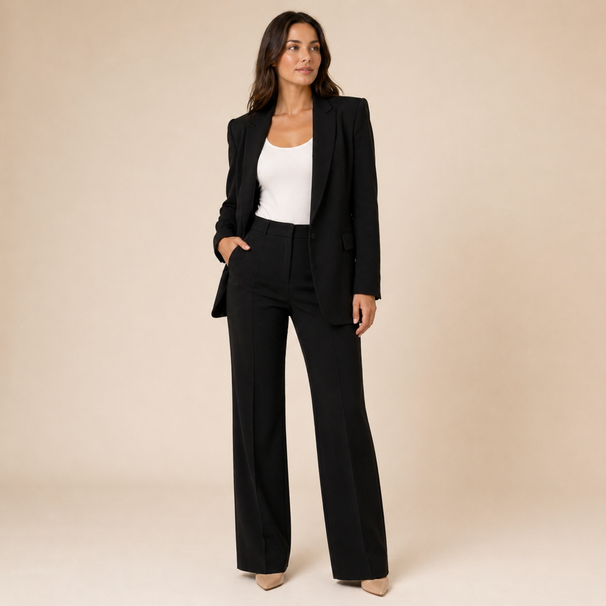 Belvenza | Completo Elegante con Pantaloni a Campana
