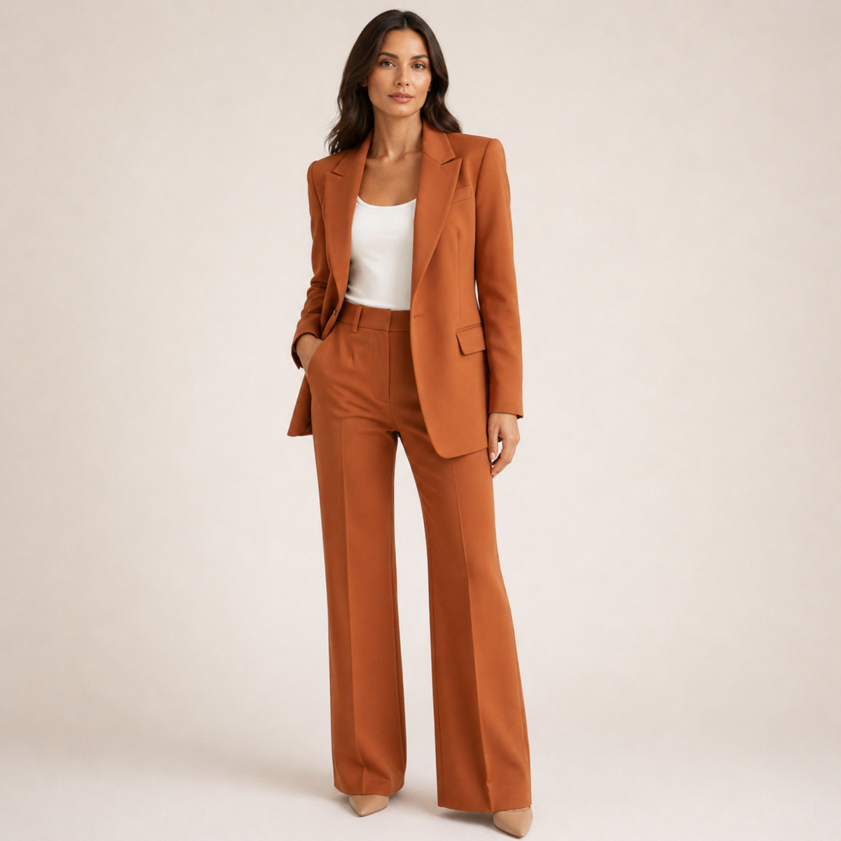 Belvenza | Completo Elegante con Pantaloni a Campana
