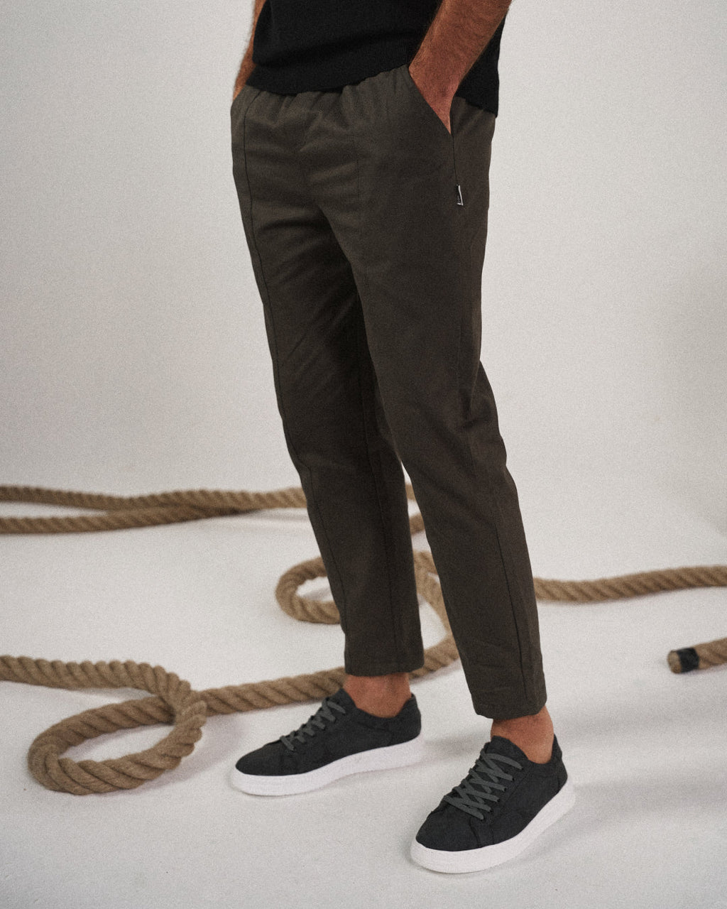 Belvenza | Pantaloni Jogging da Uomo con Gamba a Zampa
