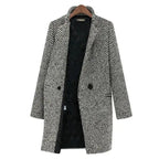 Belvenza | Cappotto Lungo in Tessuto Elegante
