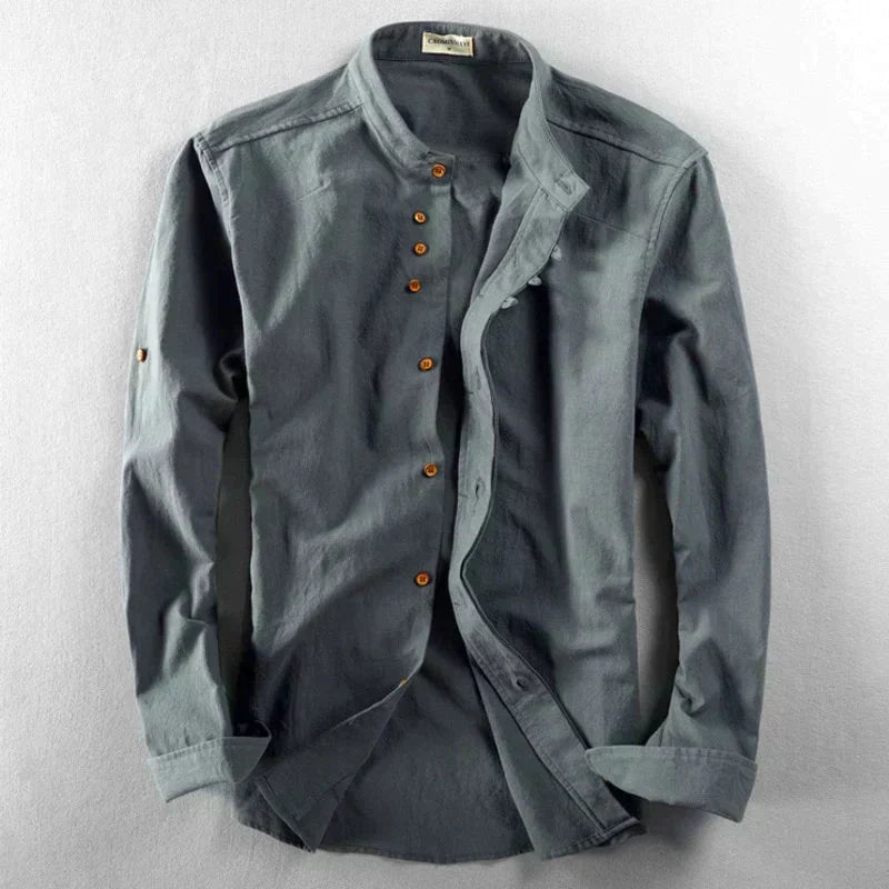 Belvenza | Camicia Giapponese in Cotone per Uomini