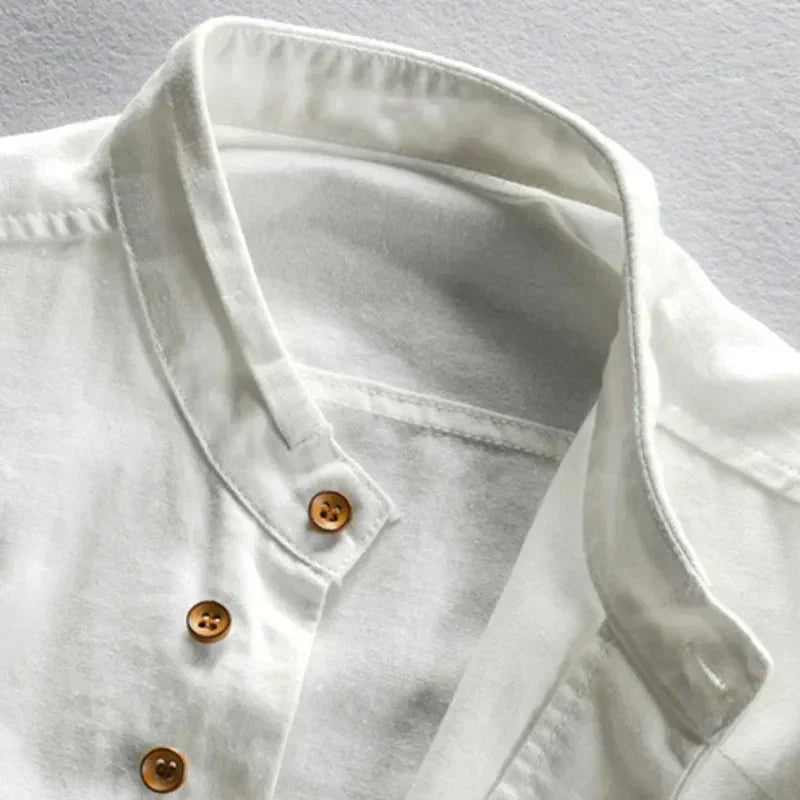 Belvenza | Camicia Giapponese in Cotone per Uomini
