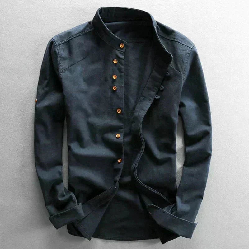 Belvenza | Camicia Giapponese in Cotone per Uomini