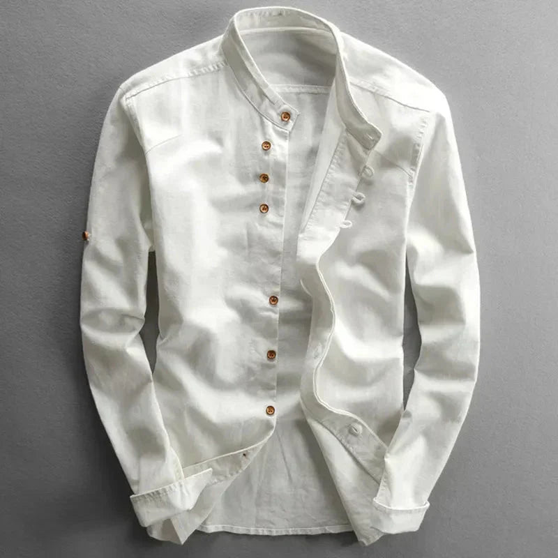 Belvenza | Camicia Giapponese in Cotone per Uomini