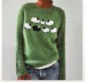 Belvenza | Maglione Elegante in Lana Grigia