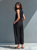 Belvenza | Jumpsuit Estivo Leggero in Tessuto Morbido