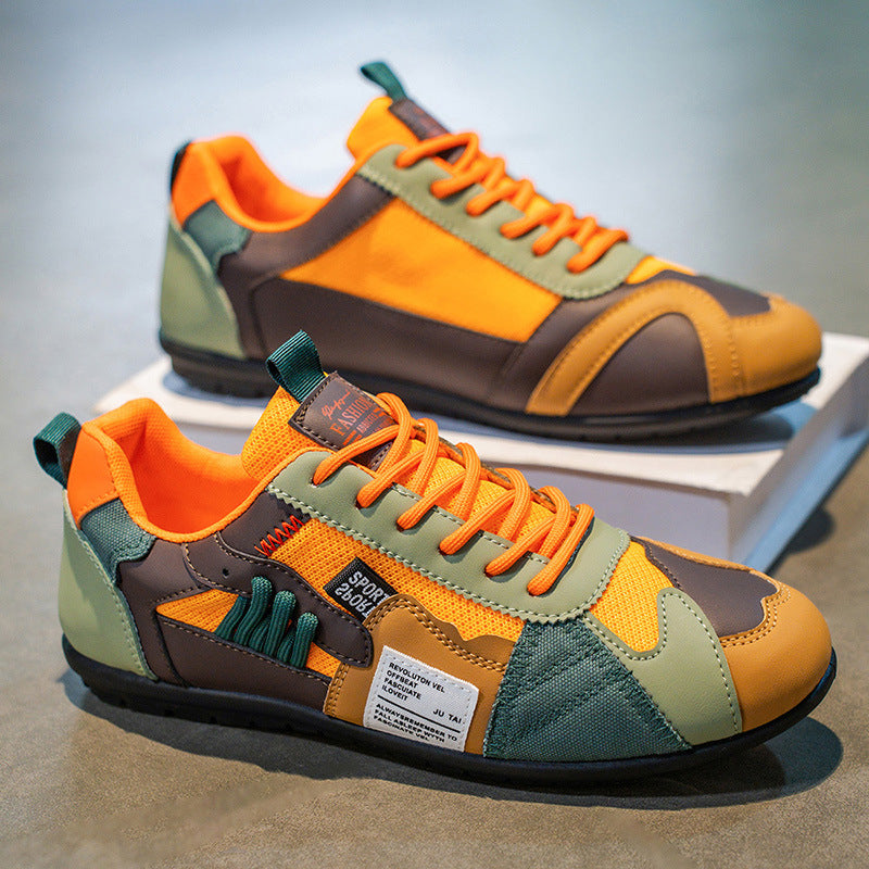 Belvenza | Sneakers Confortevoli con Lacci in Tessuto Grigio