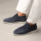 Belvenza | Pantofole Eleganti in Velluto Blu