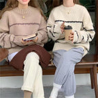 Belvenza | Maglione Elegante in Cashmere Grigio