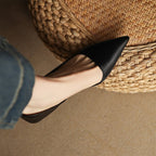 Belvenza | Décolleté Kitten Heel in Pelle Sintetica