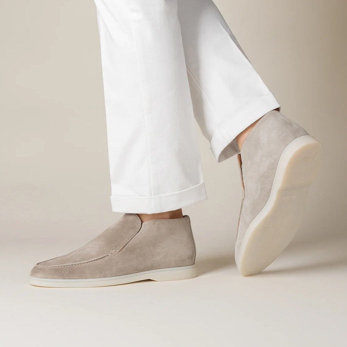 Belvenza | Pantofole Eleganti in Velluto Blu