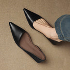 Belvenza | Décolleté Kitten Heel in Pelle Sintetica