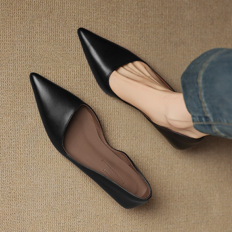 Belvenza | Décolleté Kitten Heel in Pelle Sintetica