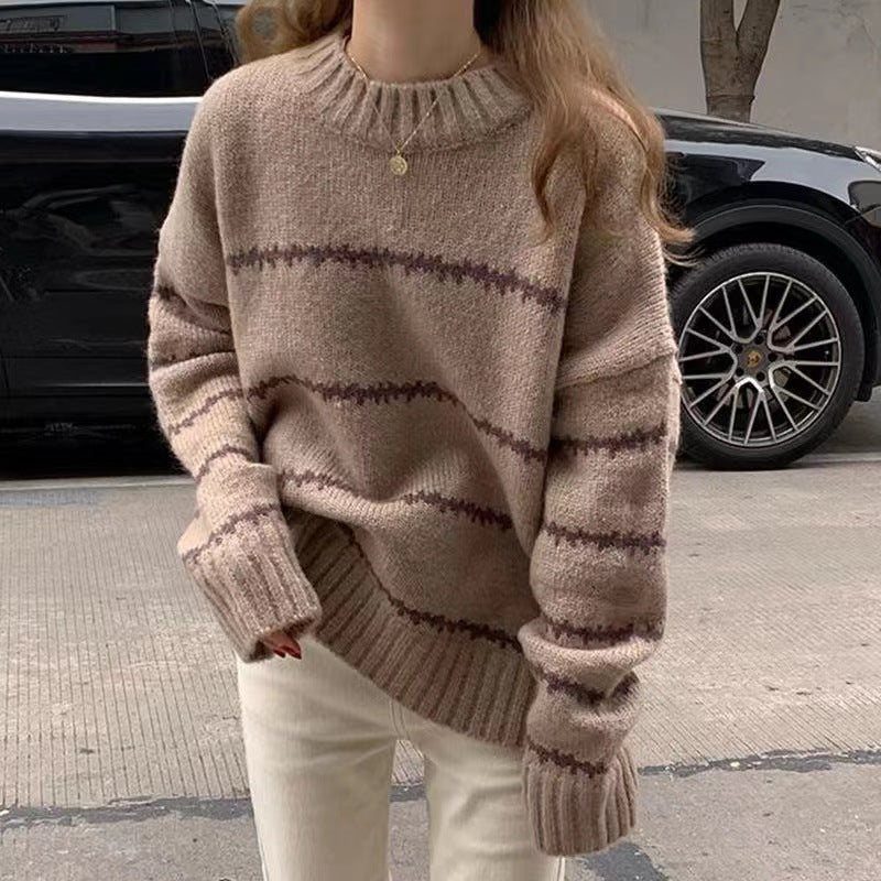 Belvenza | Maglione Elegante in Cashmere Grigio