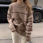 Belvenza | Maglione Elegante in Cashmere Grigio