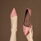 Belvenza | Décolleté Kitten Heel in Pelle Sintetica
